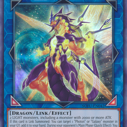 Galaxy-Eyes Solflare Dragon [SOFU-EN042] Ultra Rare