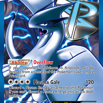 Lugia EX (134/135) [Black & White: Plasma Storm]