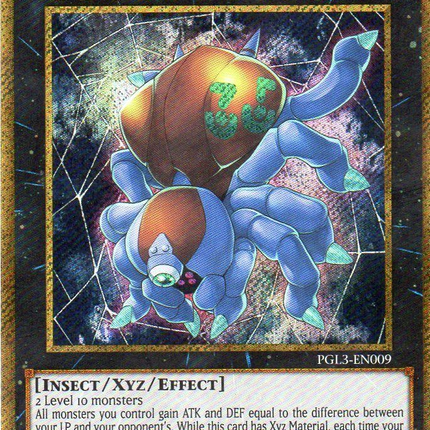Number 35: Ravenous Tarantula [PGL3-EN009] Gold Secret Rare