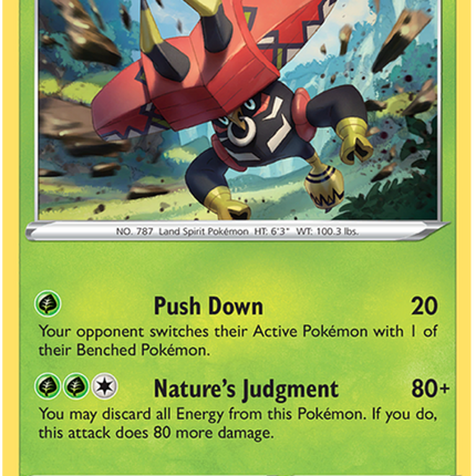 Tapu Bulu (016/163) (Theme Deck Exclusive) [Sword & Shield: Battle Styles]