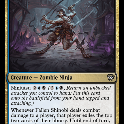 Fallen Shinobi [Outlaws of Thunder Junction Commander]