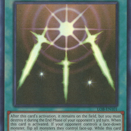 Swords of Revealing Light (25th Anniversary) [LOB-EN101] Super Rare