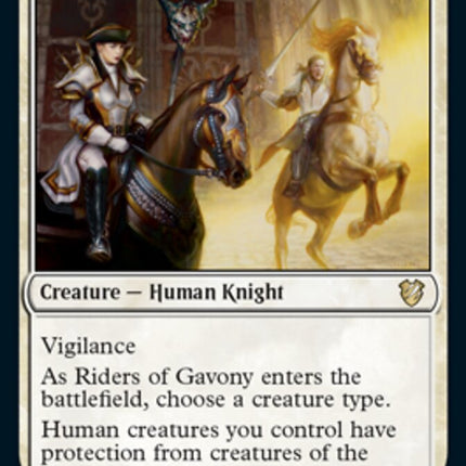 Riders of Gavony [Innistrad: Midnight Hunt Commander]