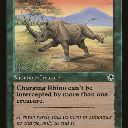 Charging Rhino [Portal]