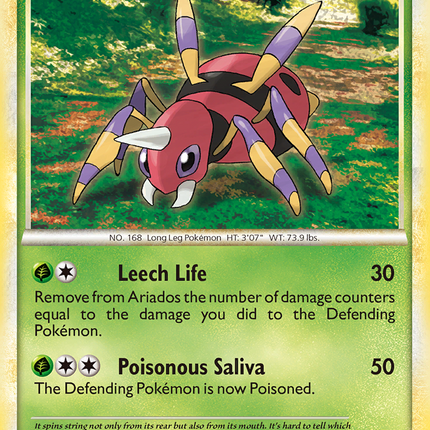 Ariados (15/123) [HeartGold & SoulSilver: Base Set]