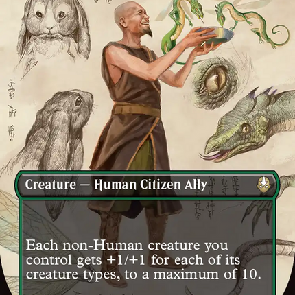 Diligent Zookeeper (Borderless) [Avatar: The Last Airbender]