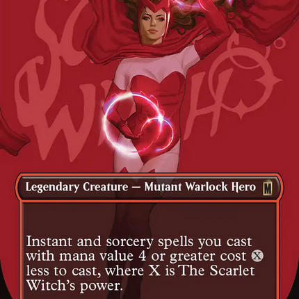 The Scarlet Witch (Borderless) [Marvel Super Heroes]