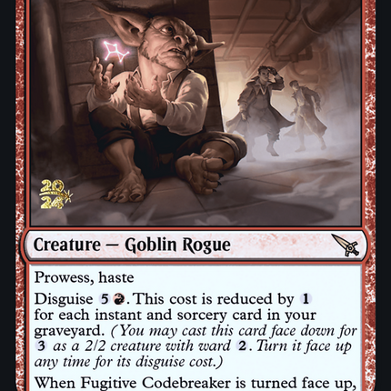 Fugitive Codebreaker [Murders at Karlov Manor Prerelease Promos]