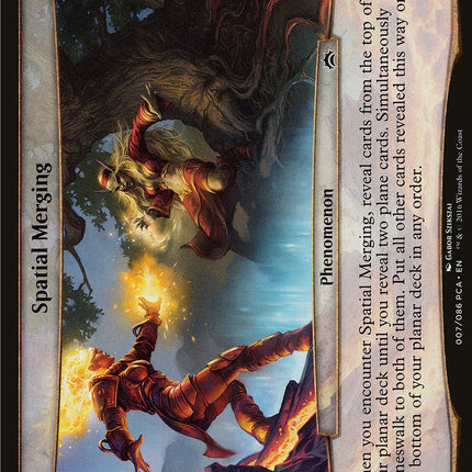 Spatial Merging (Planes) [Planechase Anthology Planes]