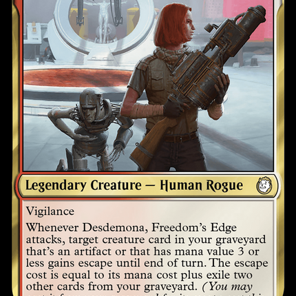 Desdemona, Freedom's Edge (Surge Foil) [Fallout]