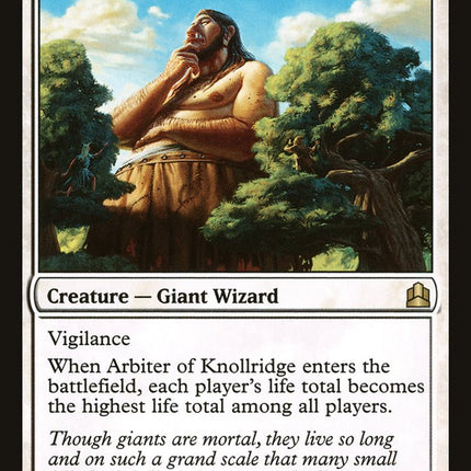 Arbiter of Knollridge [Commander 2011]