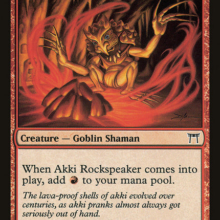 Akki Rockspeaker [Champions of Kamigawa]