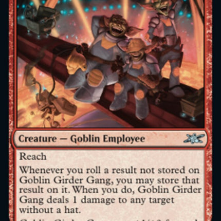 Goblin Girder Gang (Galaxy Foil) [Unfinity]