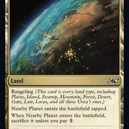 Nearby Planet (Galaxy Foil) [Unfinity]