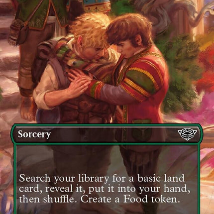 Many Partings (Borderless Alternate Art) [The Lord of the Rings: Tales of Middle-Earth]