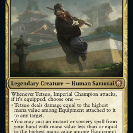 Tetsuo, Imperial Champion [Dominaria United Commander]