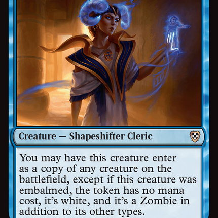 Vizier of Many Faces [Aetherdrift Commander]
