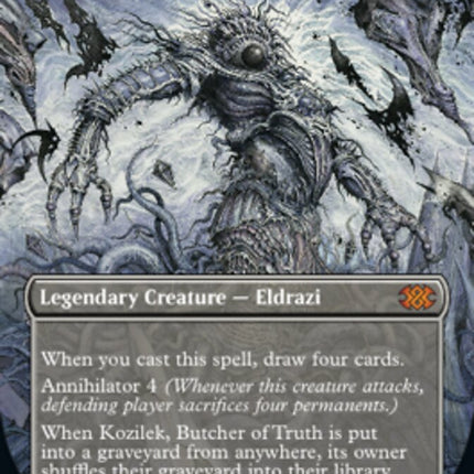 Kozilek, Butcher of Truth (Textured Foil) [Double Masters 2022]