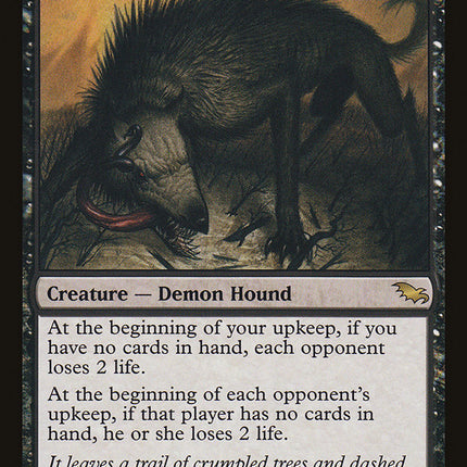 Hollowborn Barghest [Shadowmoor]