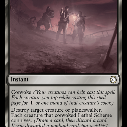 Lethal Scheme (Surge Foil) [Fallout]