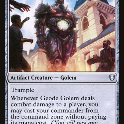 Geode Golem [Commander Legends: Battle for Baldur's Gate]