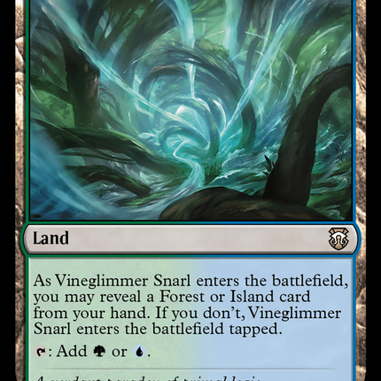 Vineglimmer Snarl (Ripple Foil) [Modern Horizons 3 Commander]