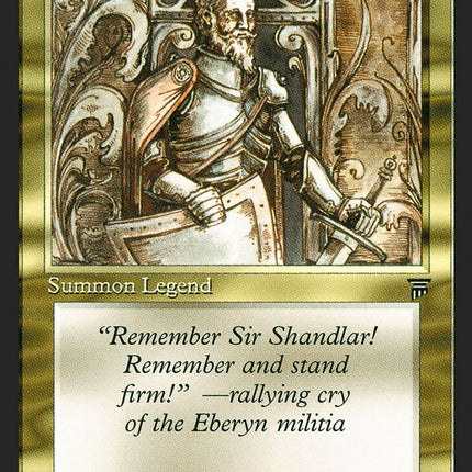 Sir Shandlar of Eberyn [Legends]
