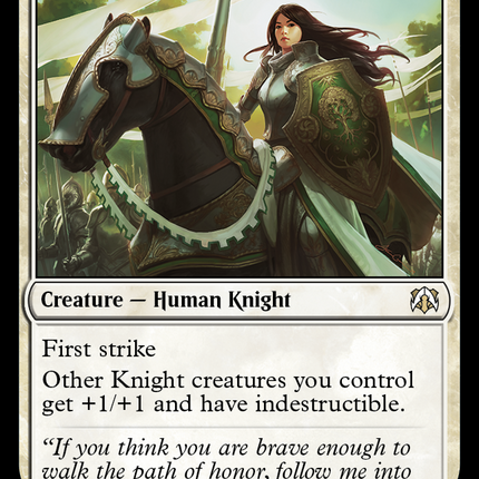 Knight Exemplar [March of the Machine Commander]