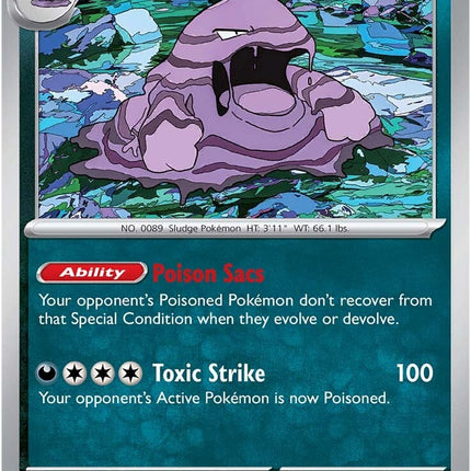 Muk (127/198) [Scarlet & Violet: Base Set]