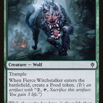 Fierce Witchstalker [Throne of Eldraine]
