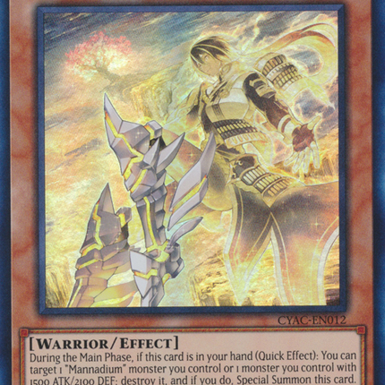 Mannadium Riumheart [CYAC-EN012] Ultra Rare