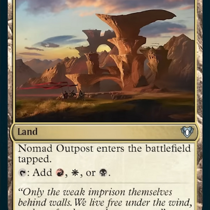 Nomad Outpost [Commander Masters]