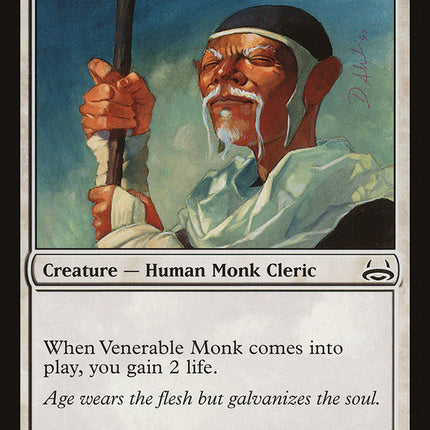 Venerable Monk [Duel Decks: Divine vs. Demonic]