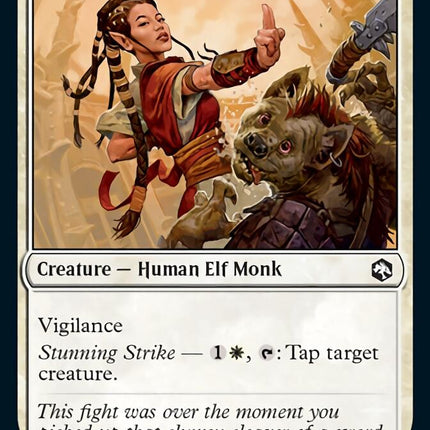 Half-Elf Monk [Dungeons & Dragons: Adventures in the Forgotten Realms]