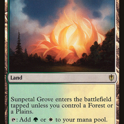 Sunpetal Grove [Commander 2016]
