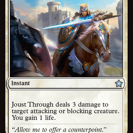 Joust Through [Foundations]