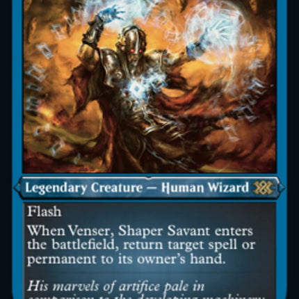 Venser, Shaper Savant (Foil Etched) [Double Masters 2022]