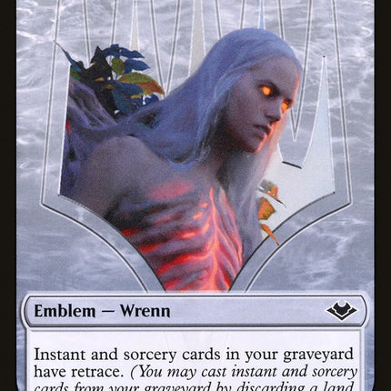 Soldier (004) // Wrenn and Six Emblem (021) Double-Sided Token [Modern Horizons Tokens]