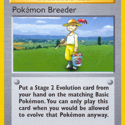Pokemon Breeder (76/102) (Shadowless) [Base Set 1st Edition]
