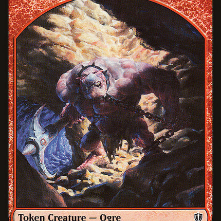 Beast // Ogre Double-Sided Token [Commander 2016 Tokens]