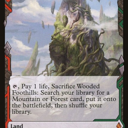 Wooded Foothills (Expeditions) [Zendikar Rising Expeditions]