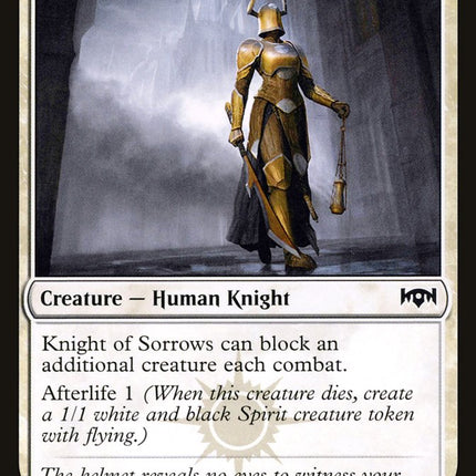 Knight of Sorrows [Ravnica Allegiance]