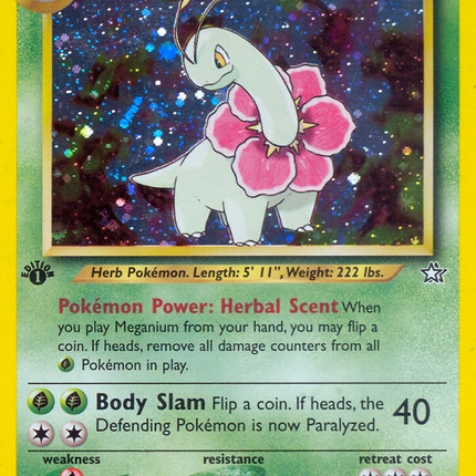 Meganium (10/111) [Neo Genesis 1st Edition]
