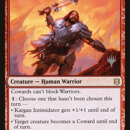 Kargan Intimidator (Promo Pack) [Zendikar Rising Promos]
