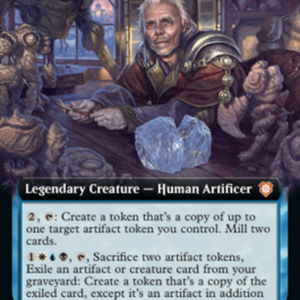 Tawnos, Solemn Survivor (Extended Art) [The Brothers' War Commander]