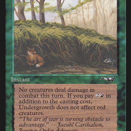 Undergrowth (Fox Art) [Alliances]