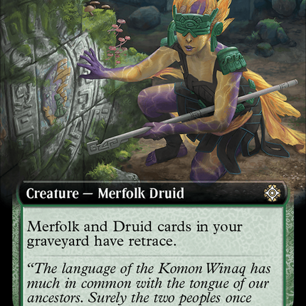 Deeproot Historian (Extended Art) [The Lost Caverns of Ixalan Commander]