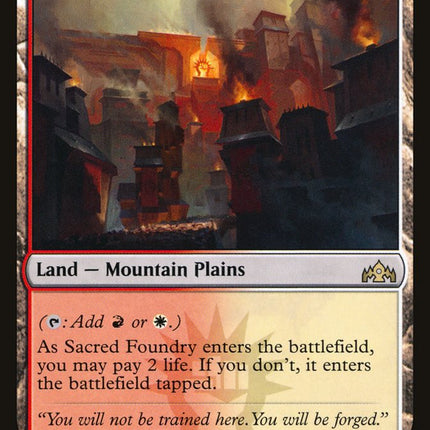 Sacred Foundry [Guilds of Ravnica]