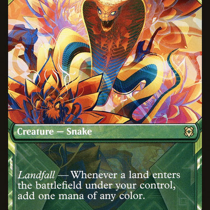 Lotus Cobra (Showcase) [Zendikar Rising]