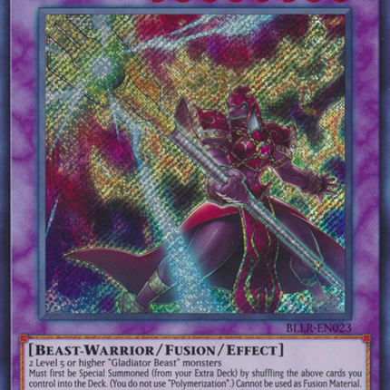 Gladiator Beast Tamer Editor [BLLR-EN023] Secret Rare